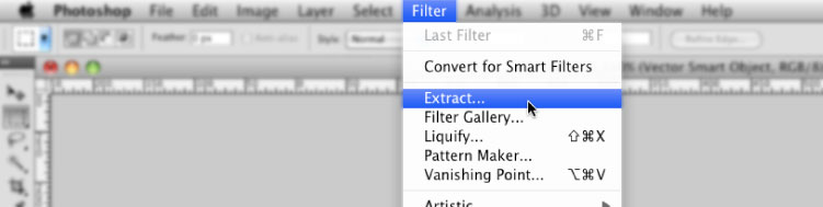 adobe photoshop cs4 extract filter download